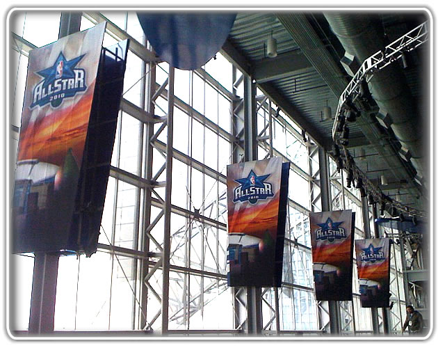 super bowl sign installation service