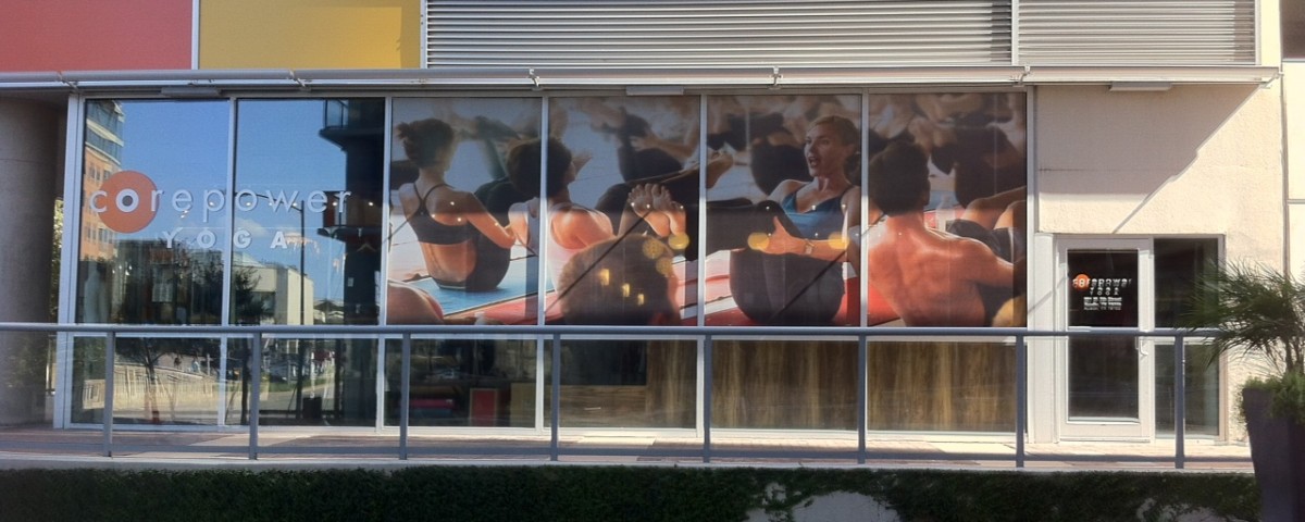 improve your brand with window graphics